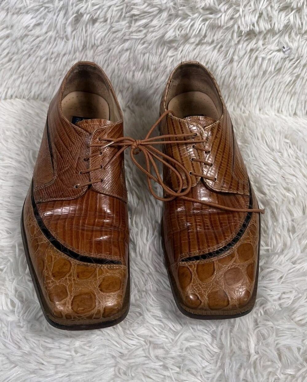 Fortune From Liberty Leather Dress Shoes Womens Size 8.5 Brown